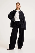 Rollas Denim Chore Jacket Mercer Black