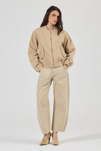 Rollas Bomber Jacket Dune
