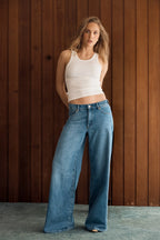 Rollas Frankie Loose Jean Long Soho Vintage