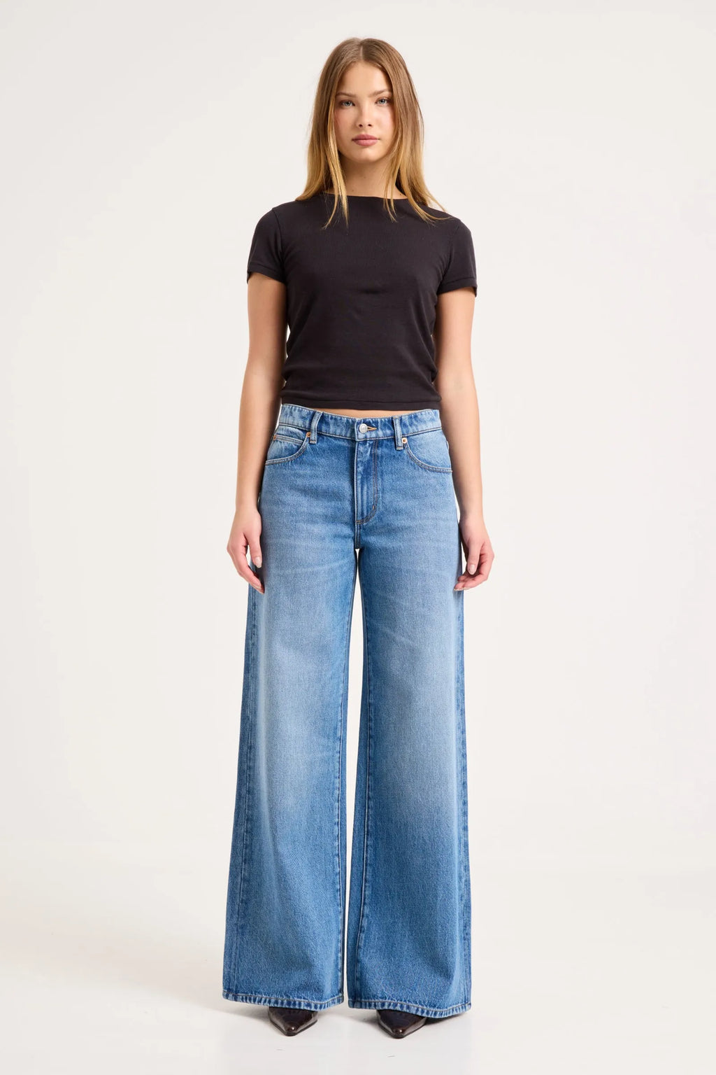 Rollas Frankie Loose Jean Long Soho Vintage