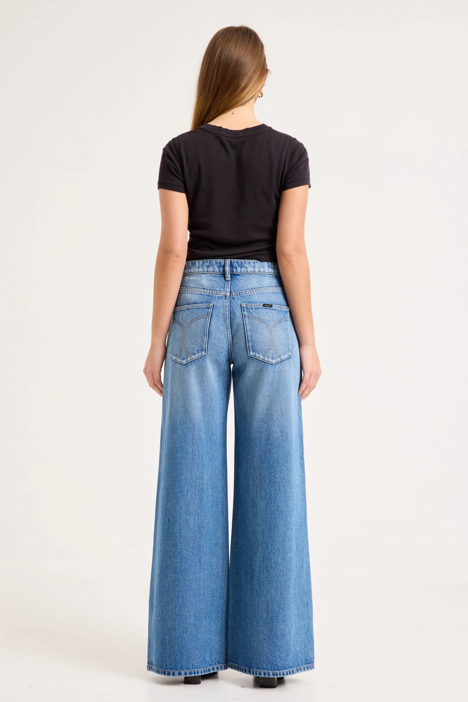 Rollas Frankie Loose Jean Long Soho Vintage