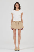 Rollas Rhythm Mini Skirt Dune