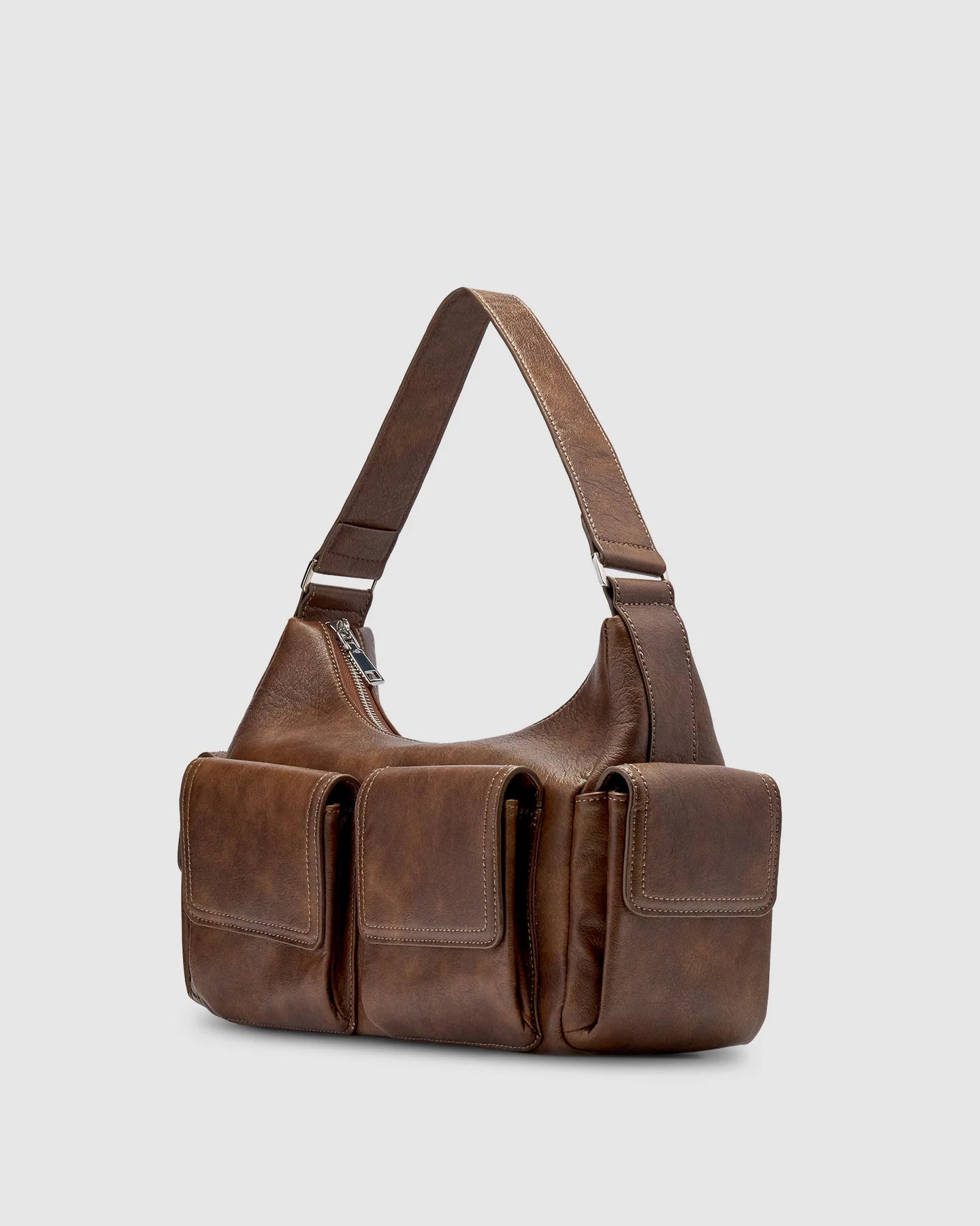 RAE POCKET BAG | WORN CHOCOLATE