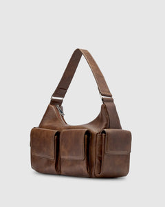 RAE POCKET BAG | WORN CHOCOLATE
