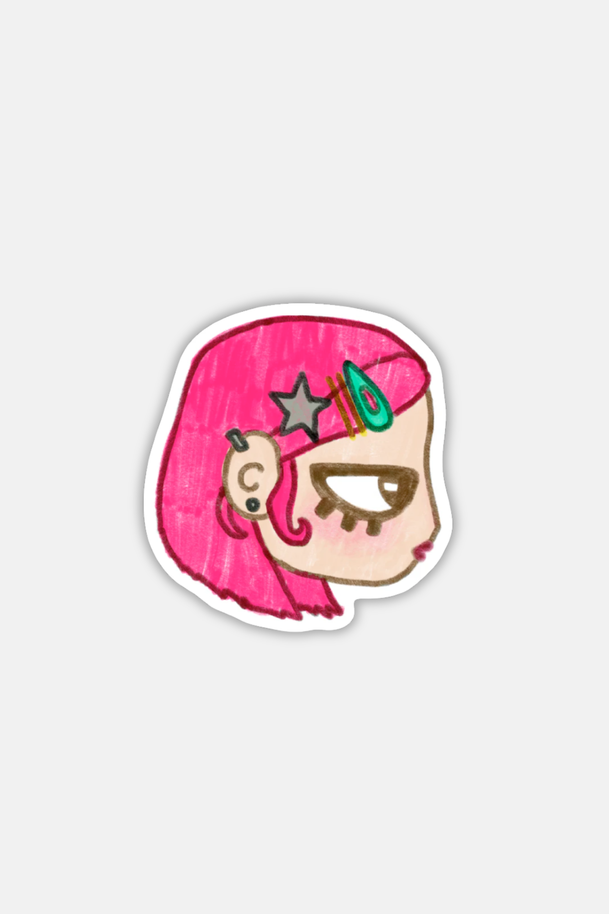 RAGS AF STARLA! STICKER
