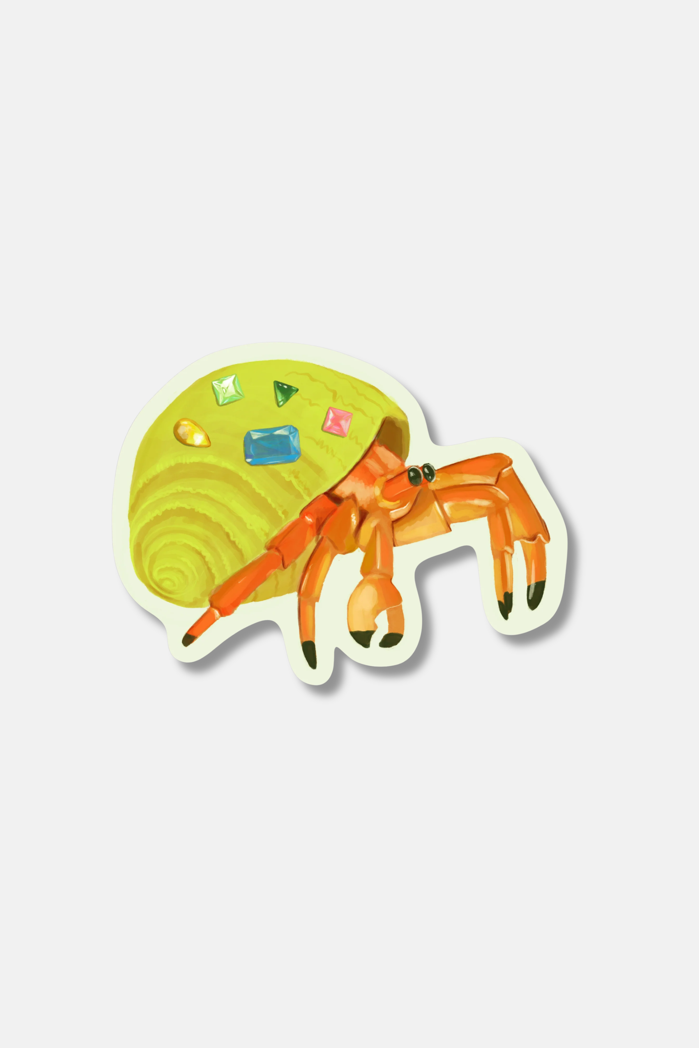 Hermit Crab! Sticker