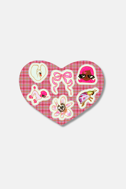 RAGS AF STICKER SHEET | VALENTINE!