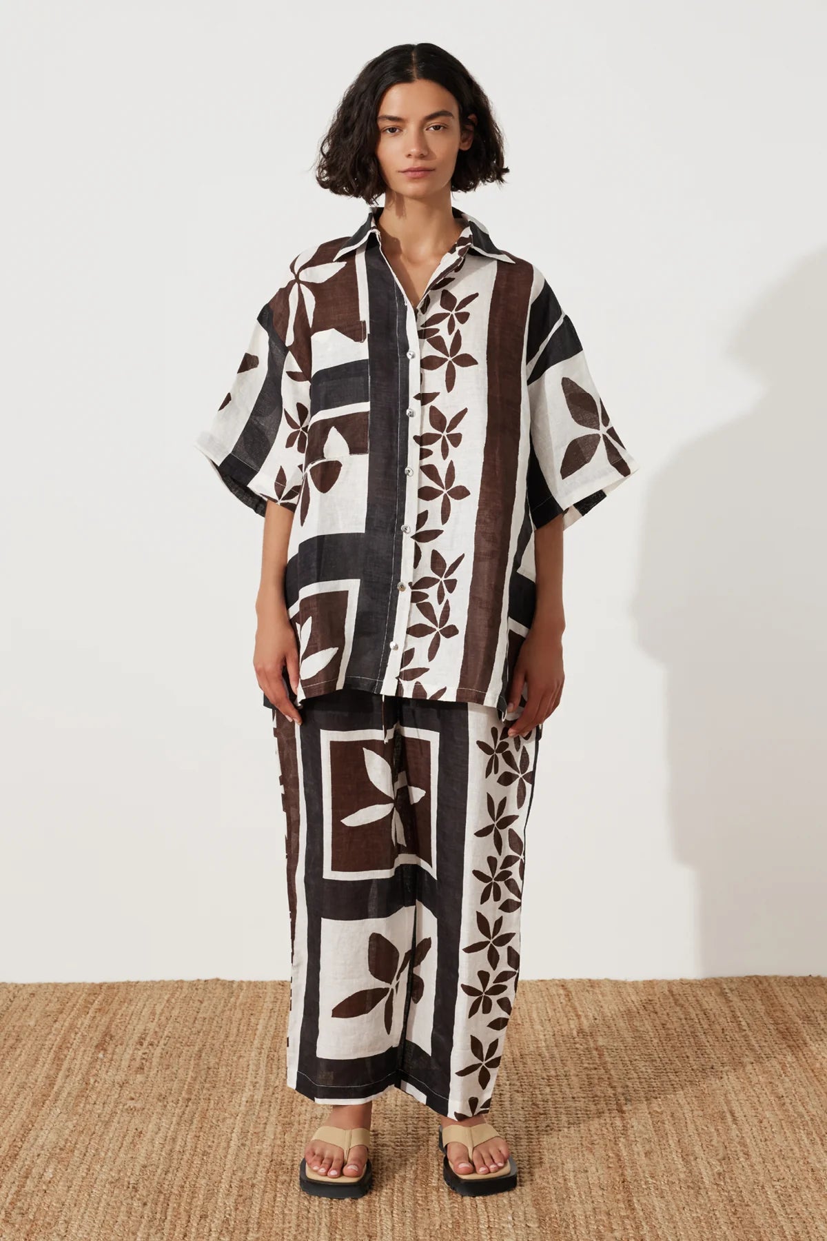 SARONG FLOWER SHIRT