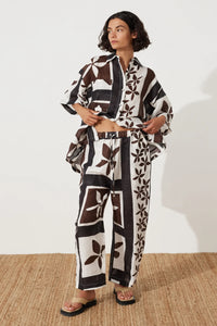 SARONG FLOWER SHIRT