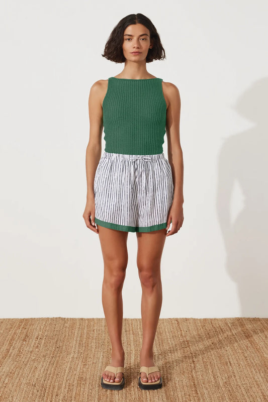 CROCHET TOP | EMERALD