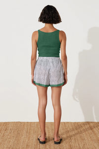 CROCHET TOP | EMERALD