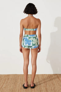 HIBISCUS ROUCHED BOY SHORT