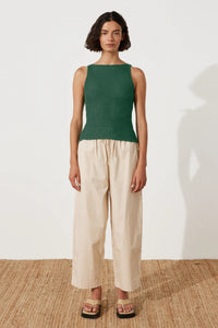 CROCHET TOP | EMERALD