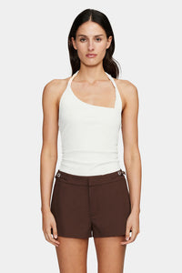 PHEOBE MINI SHORTS | CHOCOLATE