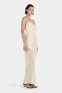 ALIZE MIDI DRESS | BUTTERCREAM