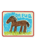 DA FUQ HORSE! STICKER | RAGS AF