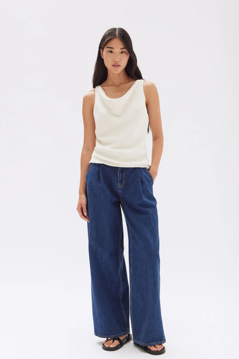 REIGN TEXTURED TOP | CREAM