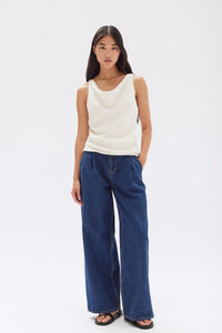 REIGN TEXTURED TOP | CREAM
