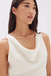 REIGN TEXTURED TOP | CREAM