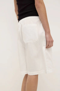 RILEY POPLIN SHORT | WHITE