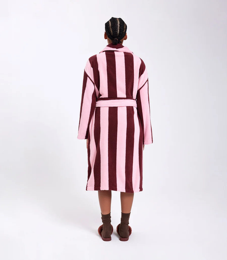 HOMMEY ROBE | ROCKY ROAD STRIPES