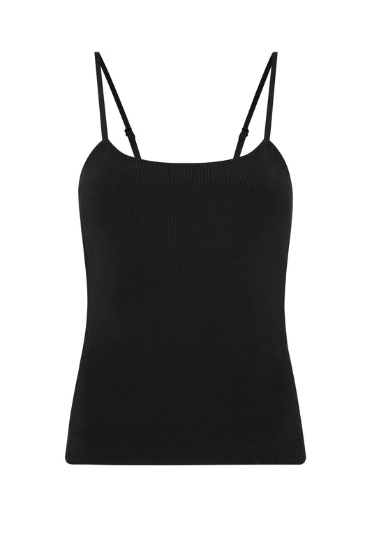 AMORY KNIT CAMI | BLACK