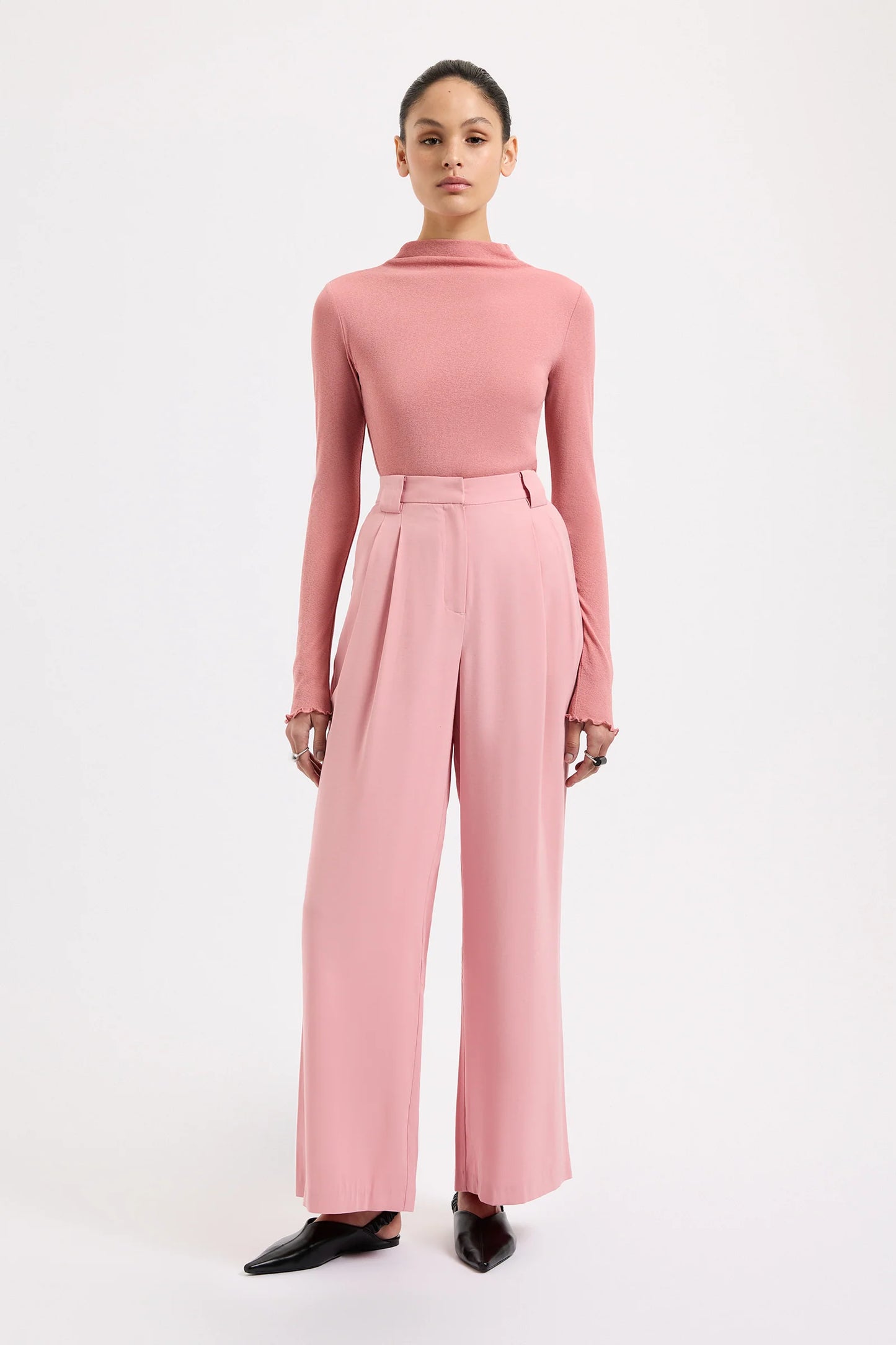 PETRA TAILORED PANT | PEONY