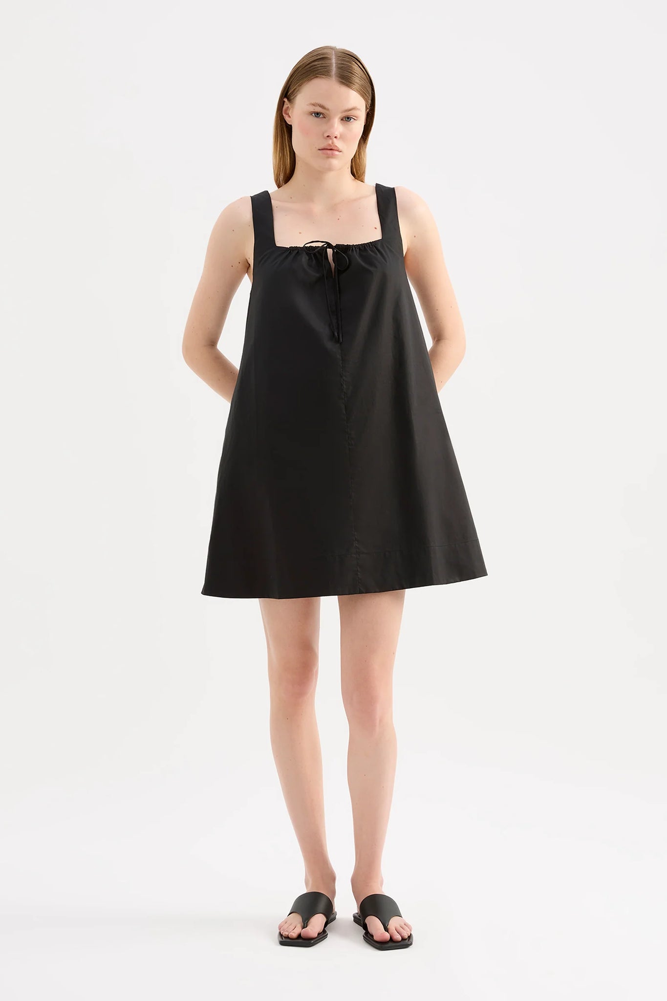 ALEXIS MINI DRESS | BLACK
