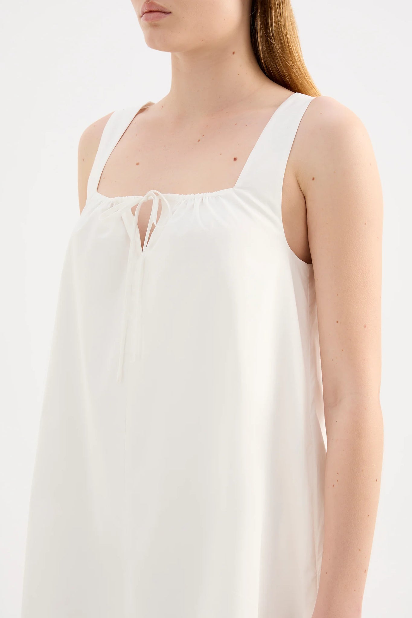 ALEXIS MINI DRESS | WHITE