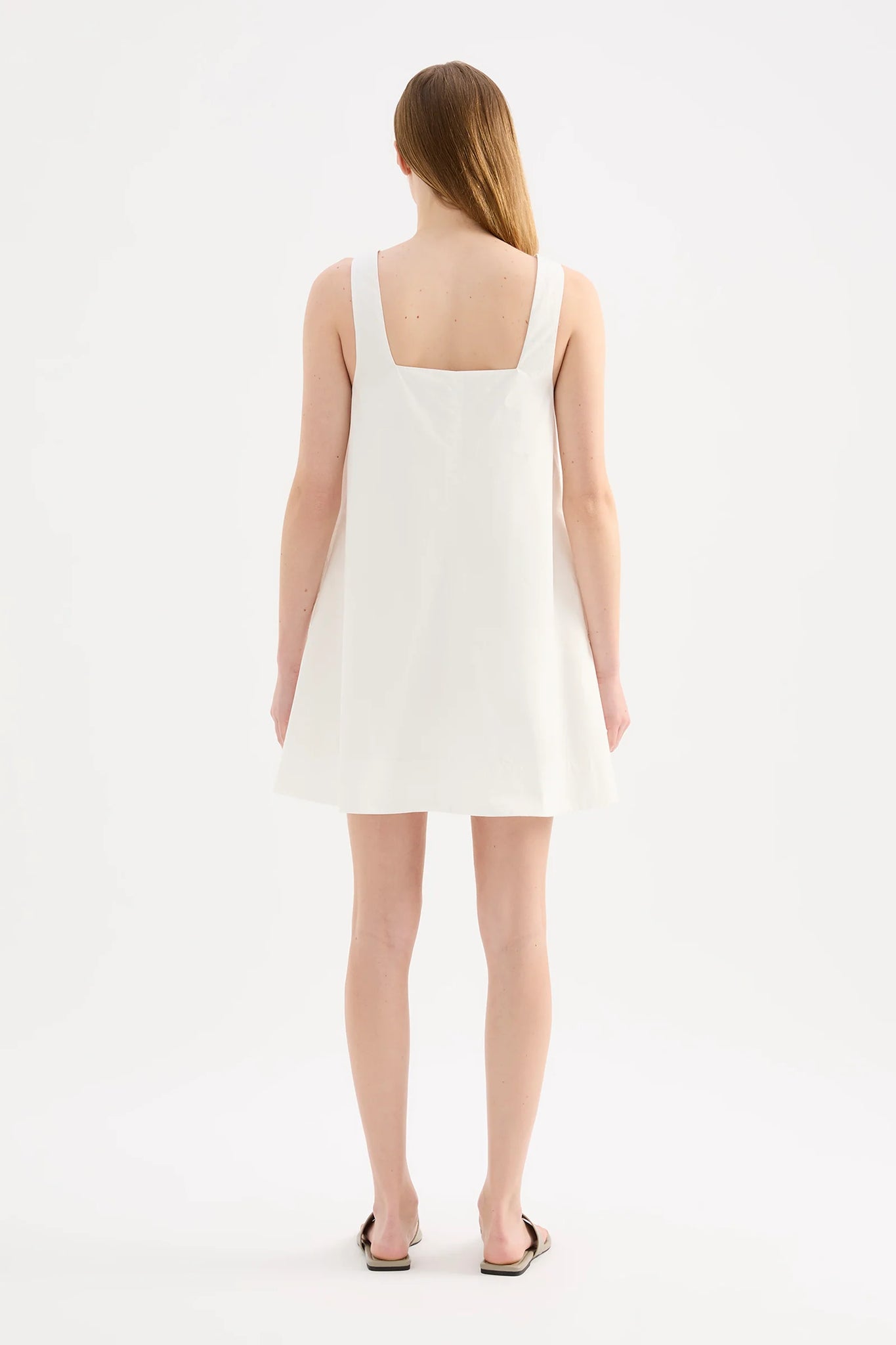 ALEXIS MINI DRESS | WHITE