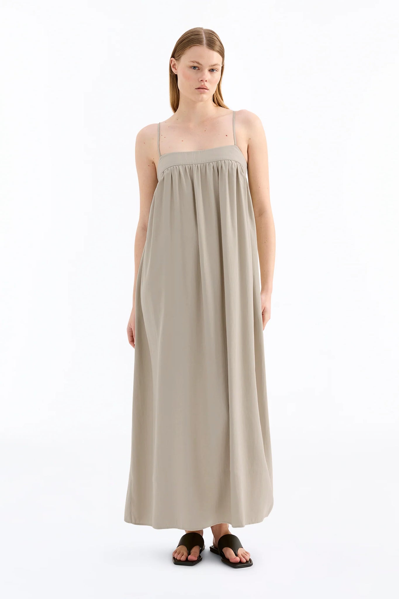 SIENNA MAXI DRESS | ARTICHOKE