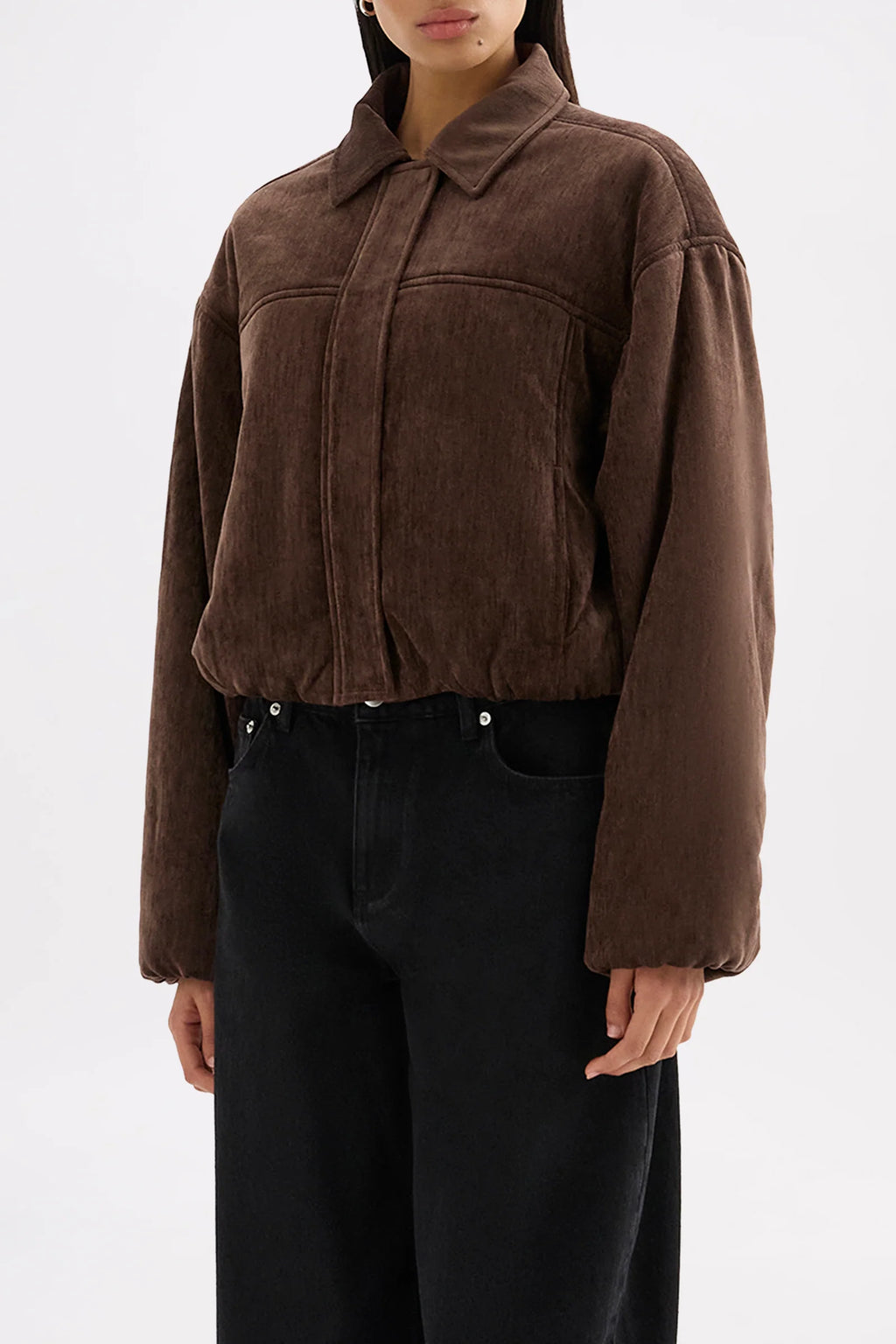 Nude Lucy Sabina Bomber Espresso