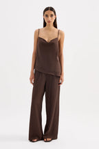 WINFIELD CAMI | CHOCOLATE
