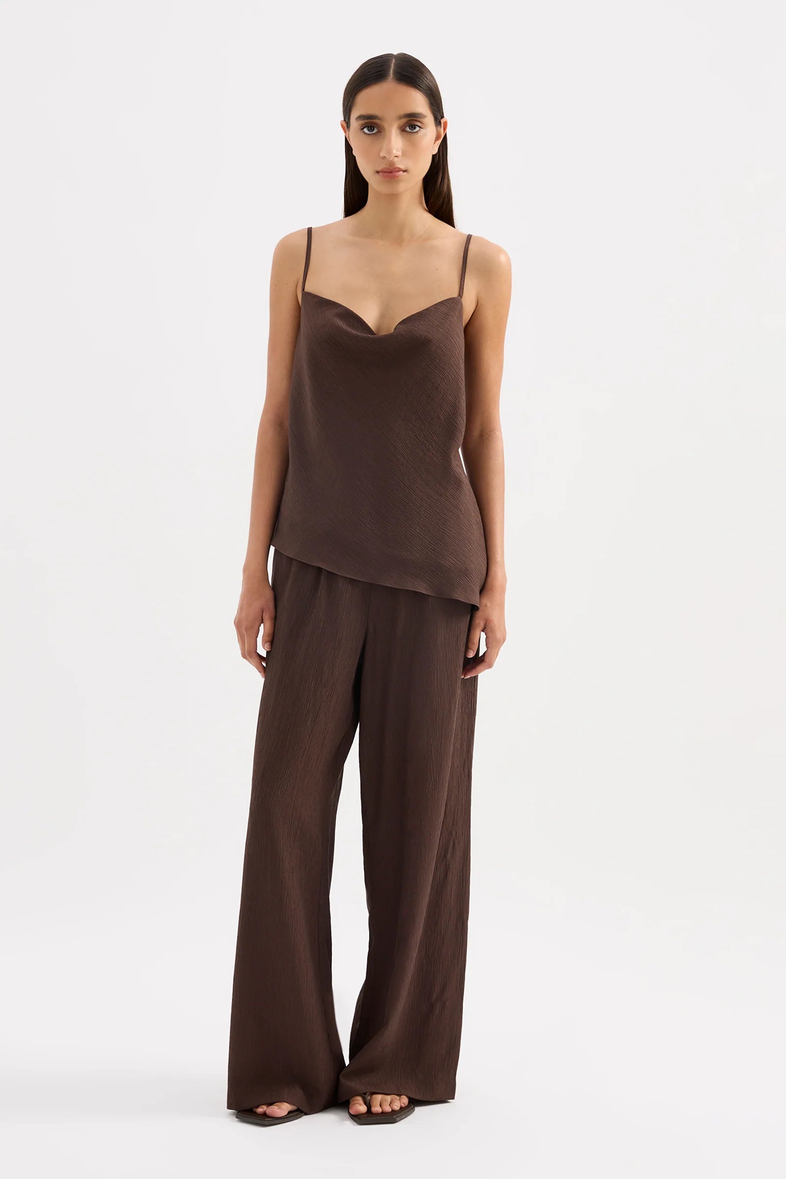 WINFIELD CAMI | CHOCOLATE