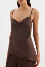 WINFIELD CAMI | CHOCOLATE