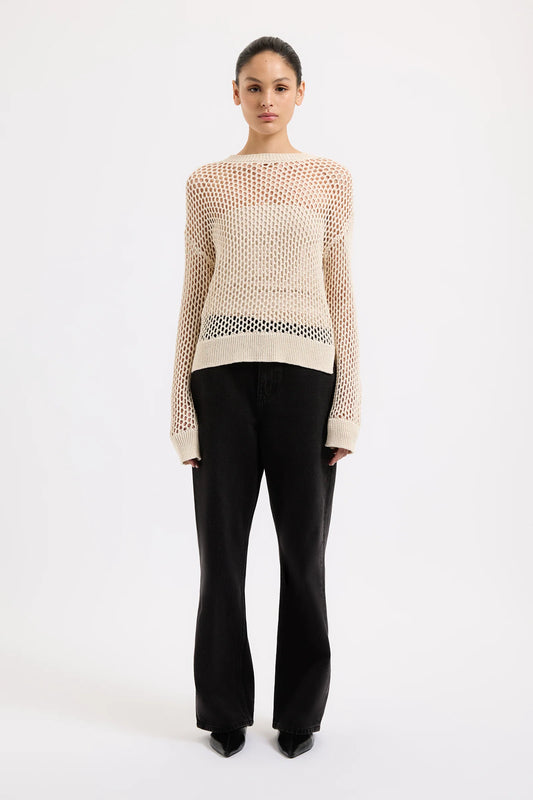 GARCIA CROCHET KNIT | NATURAL