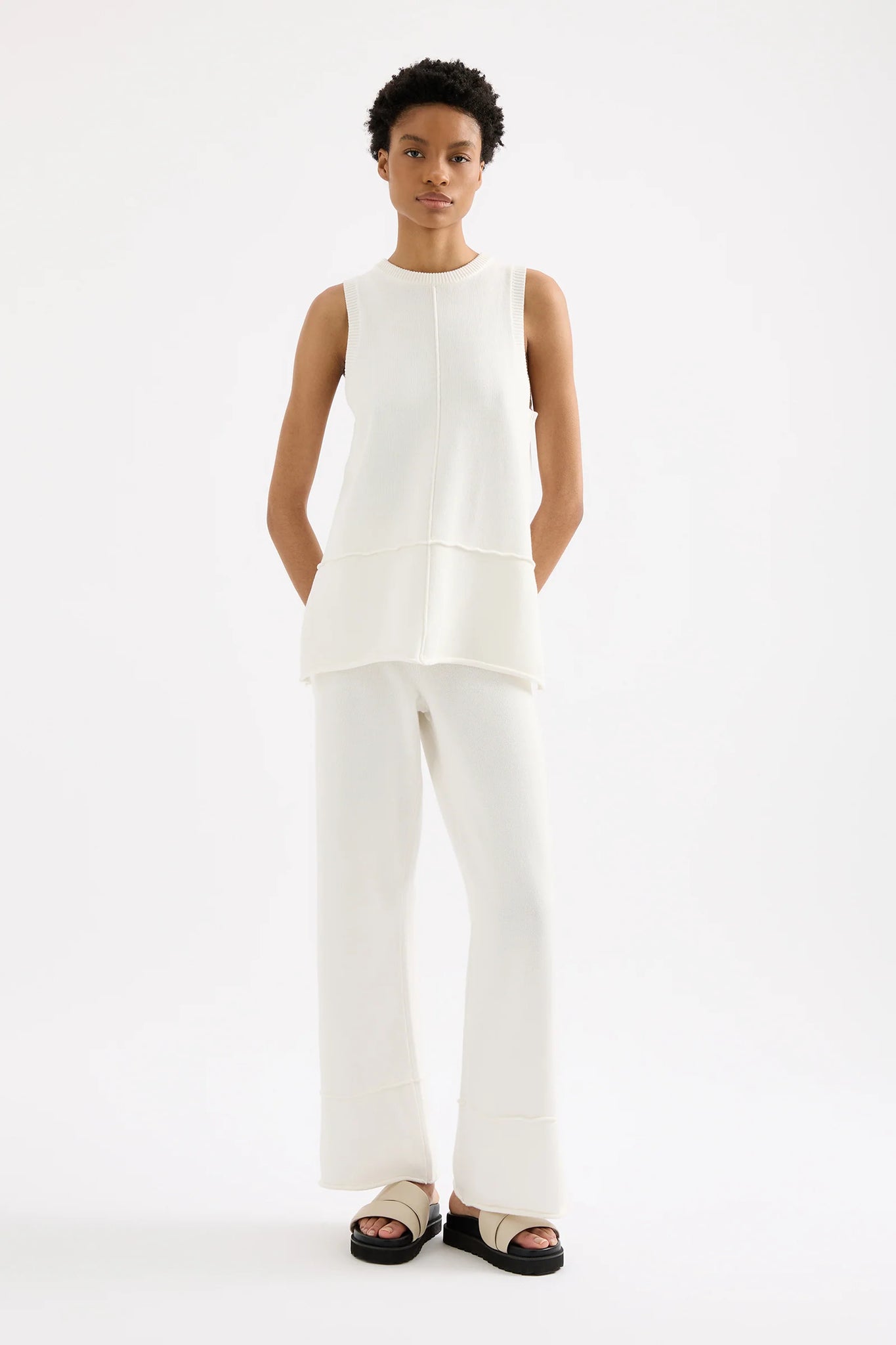 ANA KNIT TANK | SALT
