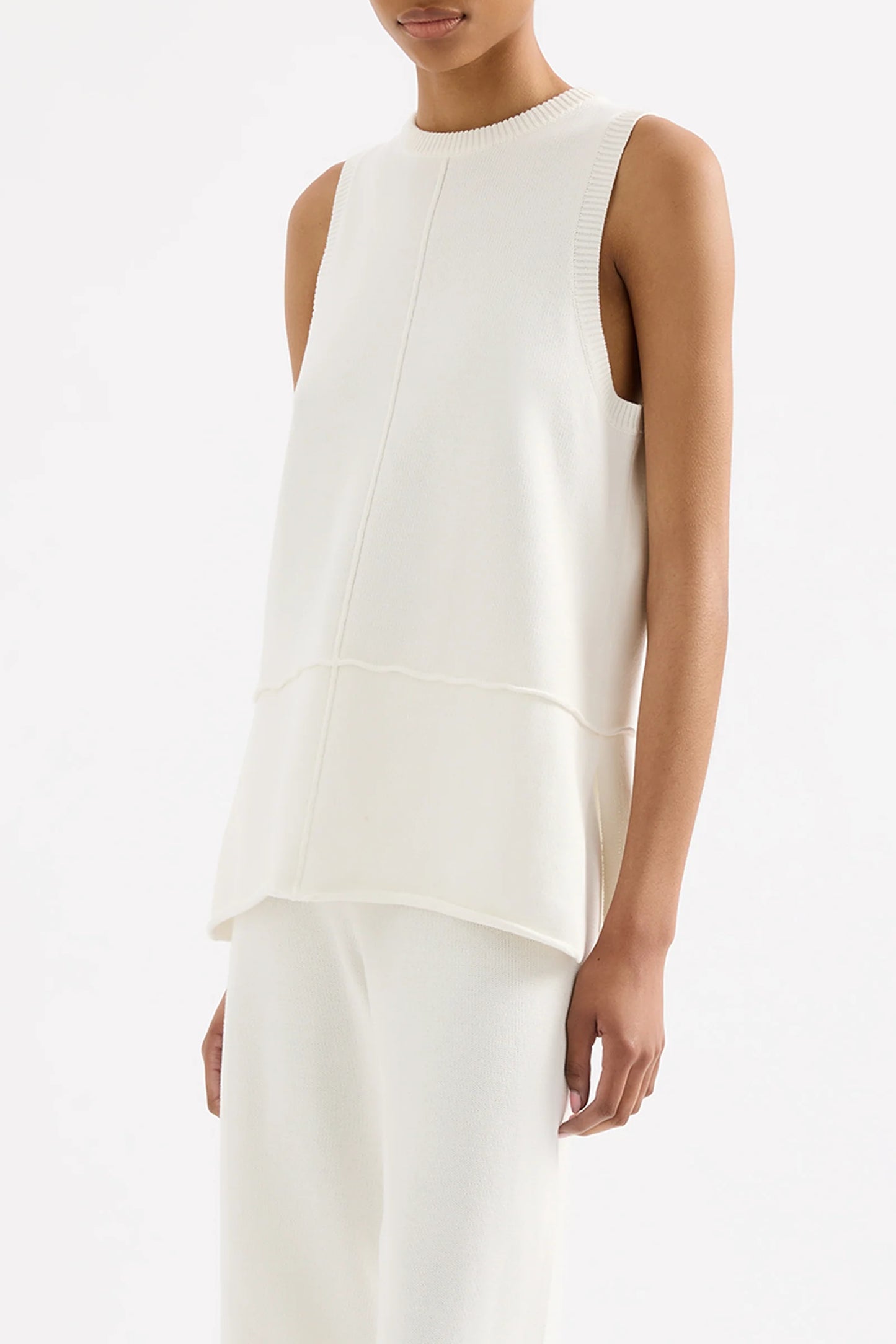 ANA KNIT TANK | SALT