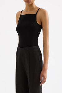 AMORY KNIT CAMI | BLACK