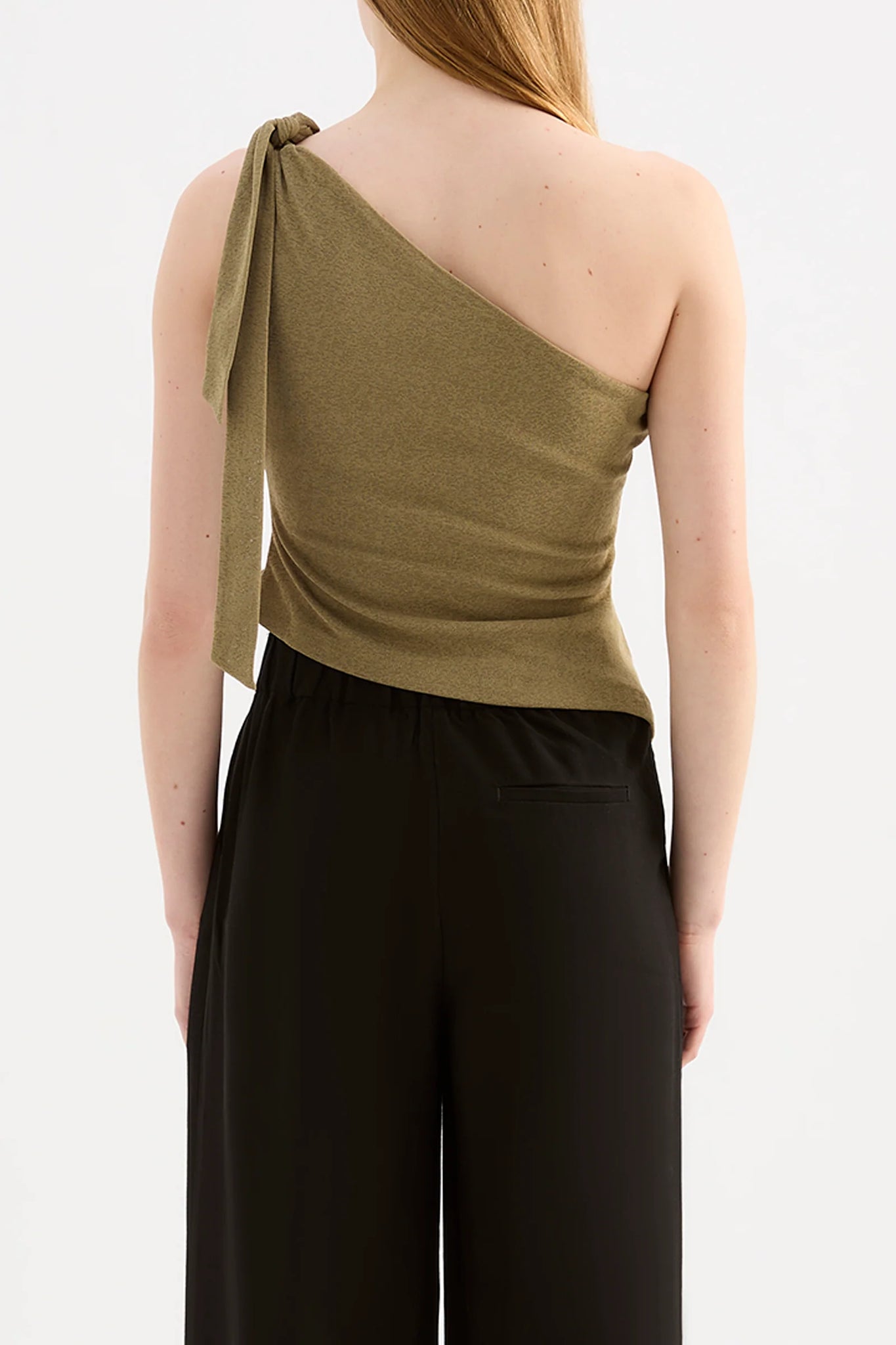 FIORA MESH TOP | DEEP OLIVE