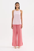 ANOUK STRIPE TOP | WHITE STRIPE