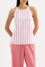 ANOUK STRIPE TOP | WHITE STRIPE