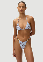 ARNIE TOP | BLUE POLKA FUDGE