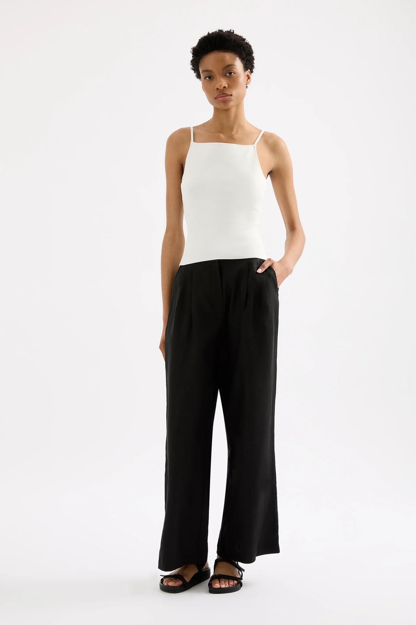 AMORY KNIT CAMI | SALT