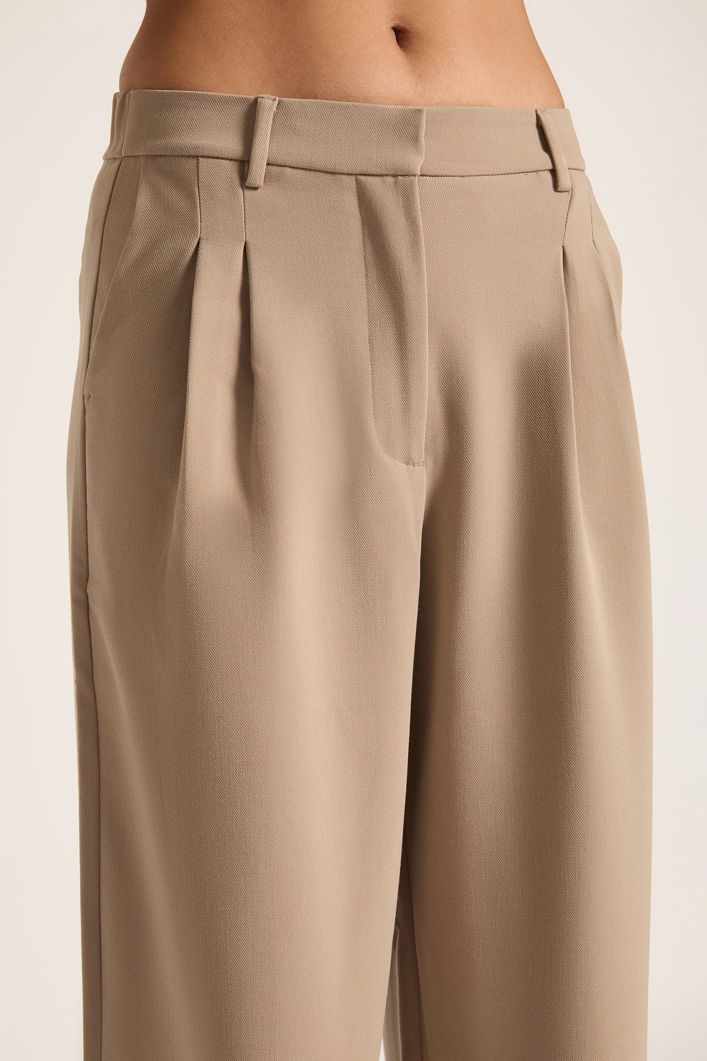 JIRO TAILOURED PANT | TAUPE