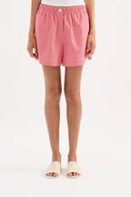 ANOUK STRIPE SHORT | RED STRIPE