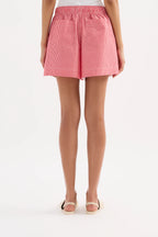 ANOUK STRIPE SHORT | RED STRIPE