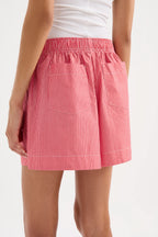 ANOUK STRIPE SHORT | RED STRIPE