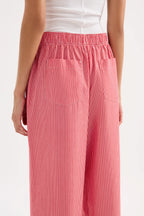 ANOUK STRIPE PANT | RED STRIPE