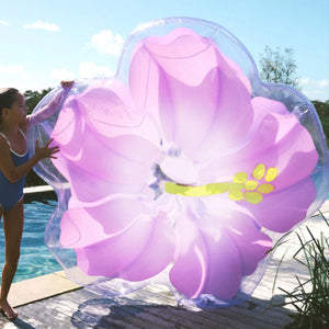 LUXE LIE-ON FLOAT | HIBISCUS PASTEL LILAC